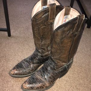 Distressed Cowgirl Boots
